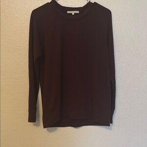 Madewell Deep Burgundy Sweatshirt
